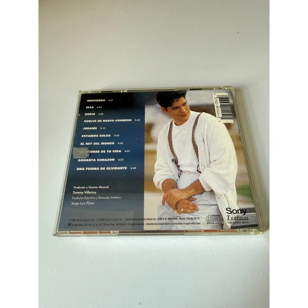 Rey Ruiz En Cuerpo y Alma CD 1995 Sony Tropical Salsa Latin Music CDZ-81545